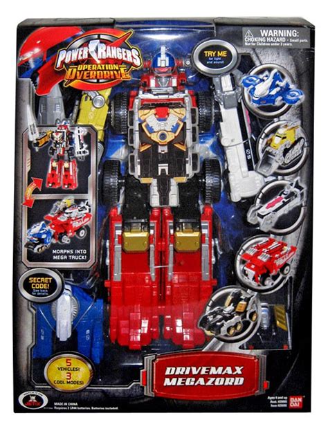 power rangers all megazords toys.